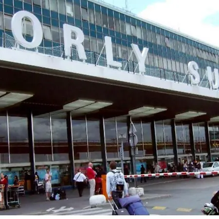 Beau F2-5mn Aeroport D'orly-parking Prive Gratuit Apartment *