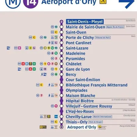 Beau F2-5mn Aeroport D'orly-parking Prive Gratuit Apartment